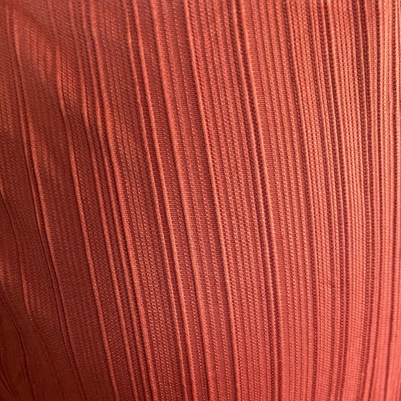 Womens One Piece Swimsuit Size Large Deep V-Neckline Textured Plunging Tie Back - Picture 7 of 10